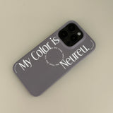 マイカラーケース / My Color Case (Gray Slim Hard)