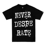 NEVER DESPERATE - BLACK (6664251736182)