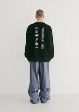 トラックパンツ / BSR2223FWPT055 STD BSRBT TRACK PANTS CHARCOAL