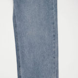 2トーンミックスロールアップデニムパンツ/TWO TONE MIXED ROLL UP DENIM PANTS [6605]