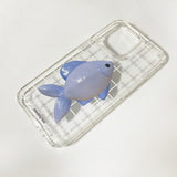 フィッシュチェックフォンケース (ジェルハード) / Fish Check Phone Case (jell hard)