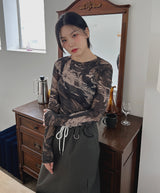 ギャラクシーシースルーTシャツ / Galaxy see-through T-shirt (3color)