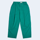 ワイドフィットワンタックパンツ/DAMP WIDE FIT ONE TUCK PANTS_GREEN