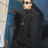アノラックスウェット/ANORAK SWEAT SHIRT-BLACK