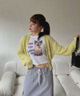 フラッフィーカーディガン / Fluffy Cardigan (5color)
