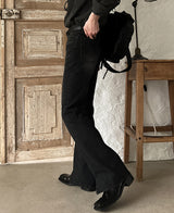 Lavender denim pants (2 color) (6694657327222)