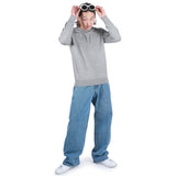 スーパーワイドデニムパンツ