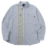 DOUBLE BUTTON OXFORD SHIRT_BLUE (6688253935734)