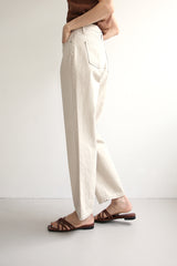 トゥギャザージーンズ / TOGETHER JEANS / BEIGE STRAIGHT PANTS
