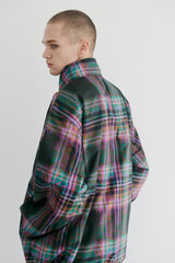 BBLアノラックジャケット/BSR2223FWJK091 BBL ANORAK JACKET PURPLE CHECK