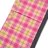 COLOR COMBINATION TUCK PANTS [PINK]