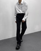 モネルトバックバンディングスラックス/MO NELT Back Banding Slacks (Set - Up / 2 colors)