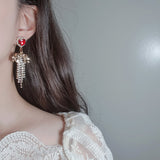 パーティーリボンプリンセスピアス / Party Ribbon Princess Piercing - Red