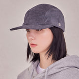VA Square Suede Camp Cap / Charcoal