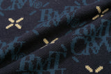 アーガイルロゴニットベスト / ARGYLE LOGO KNIT VEST_NAVY