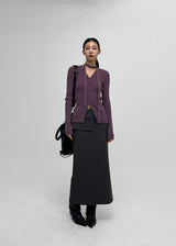 [MADE] Shail SET - Maxi Long Skirt Pocket Belt
