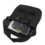 ドローイング フラワー スマイル エンブロイダリー クロス メッセンジャーバッグ /  Drawing Flower Smile Embroidery Cross Messenger Bag