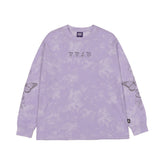 タイダイバタフライ長袖Tシャツ / tie-dye butterfly overfit long sleeve