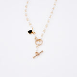 HEART TOGGLE PEARLS CHOKER (4625865703542)