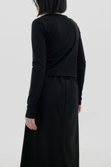ショルダーカットアウトTシャツ / Shoulder cut-out T-shirt (3color)