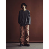 カーターダイアゴナルジップパラシュートパンツ / CARTER DIAGONAL ZIP PARASHUTE PANTS_PK