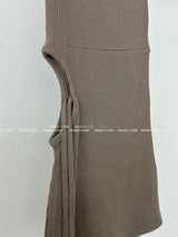 Tube Top Strap Mini Dress & Long T-shirt
