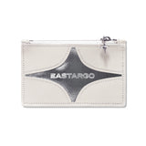 ダブルスティングジッパーウォレット/DOUBLE STING ZIPPER WALLET IVORY WHITE (SILVER)