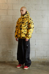 スワーリングロゴフーディーウェルロンパーカ/BSR2223FWJK002 SWIRLING LOGO  HOODIE WELLON PARKA YELLOW