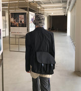 No.7939 バックルツーポケットクロスバッグ
