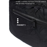 Ark Messenger Bag (Crease Black)