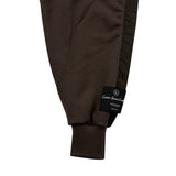 [UNISEX] Fleece-Back Cotton-Jersey and Padded Shell Zip-Up Sweatshirt (Dark Brown) (6656648380534)