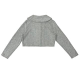 アズールショートカーディガン / Azure short cardigan (white)