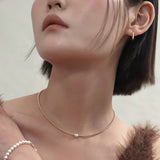 [シングルピアス]14Kゴールドレレピアス/[single earring]14K gold rere earring
