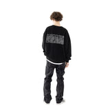 リストリクテッドエリアスウェットシャツ / RESTRICTED AREA SWEAT SHIRTS MSHCR002-BK