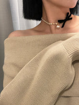 ジュリアミニベルベットリボンチョーカー/julia mini velvet ribbon choker