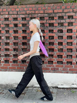 Waist point two tuck slacks