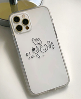 メッスドアップムンミョン３フォーンケース / Messed up MungMyong Cat 3 Phone Case