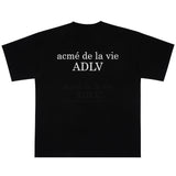 ベイビーフェイスサングラスガール半袖Tシャツ ブラック