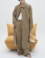 Loose Fit Single-Breasted Coat(3 color) (6596179427446)