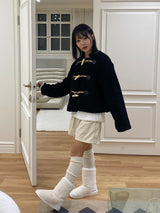 Norman middle fur boots 