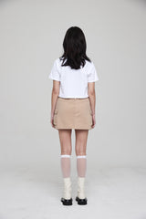 2フューリアスクラブクロップTシャツ / 2 FURIOUS CLUB CROP T-SHIRT WHITE