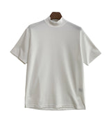 Mock Neck Short Sleeve T-Shirt (6684155641974)