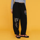 グラフィックジョガーパンツ/GRAPHIC JOGGER PANTS_NAVY