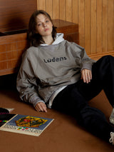 Nylon Raglan Crewneck_Sand Beige
