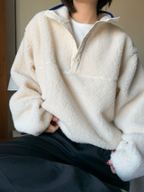 fleece pullover