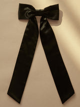 Long Satin Ribbon Hair Pin (6611845447798)