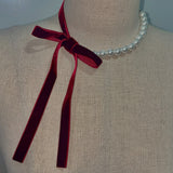 ラブリーリボンベルベットチョーカー / lovely ribbon velvet choker