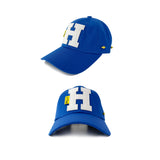 H-BALL CAP_BLUE (6688619233398)