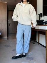 fleece pullover
