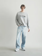 ブラッシュワイドデニムパンツ / M194 BRUSH WIDE DENIM PANTS_LIGHT BLUE